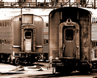 Metra Train Yard