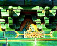 Chinatown Green Tile Wall